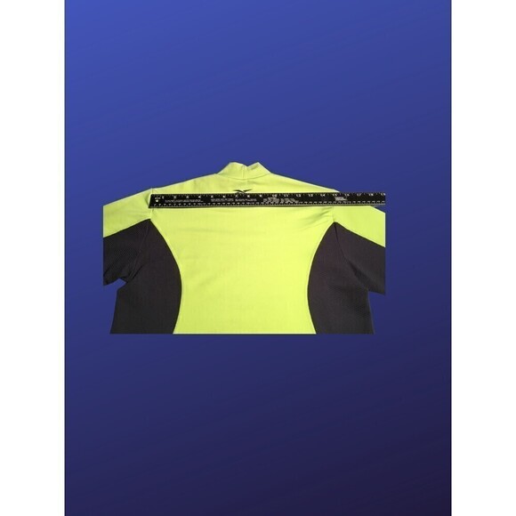 Reebok Running Top, Speedwick Fabric, NEON YELLOW/BLACK, Women's Small, NWOT - Picture 7 of 8